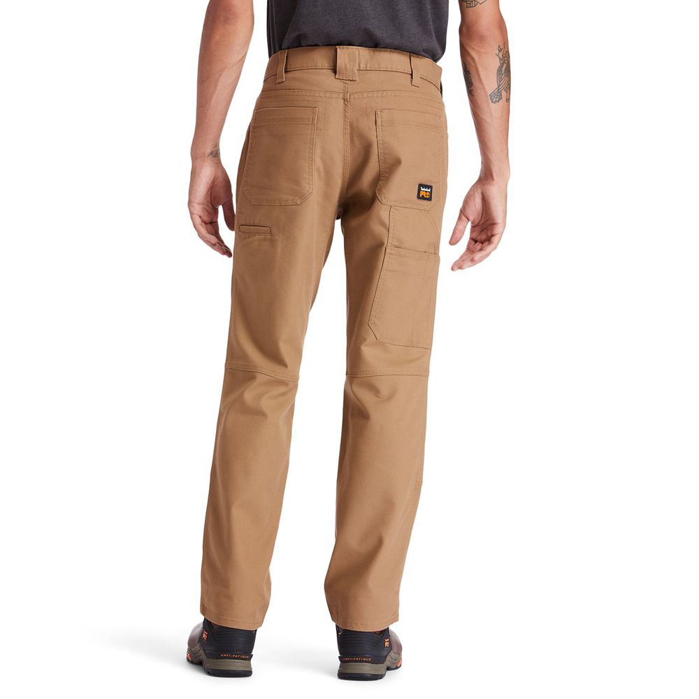 Timberland Mens Pants PRO® 8 Series Utility with Knee Overlay - Brown - India QH4803269